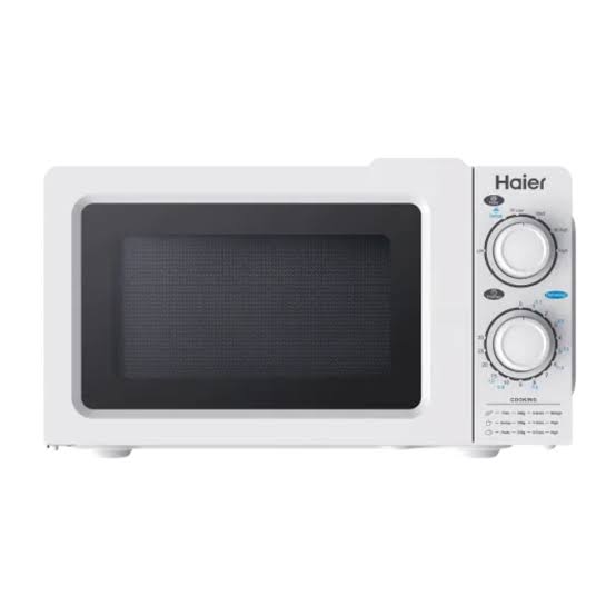 Haier 20MBS Solo White Microwave Oven 20L